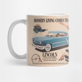 ATOMIC AGE CAR AD Mug